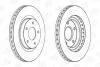 Диск гальмівний передній (кратно 2) Jeep Compass (06-), Patriot (07-17)/ Mitsubishi ASX (09-) CHAMPION 562790CH (фото 1)