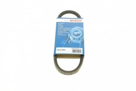 Ремінь генератора Peugeot 205/305/309/405 1.8/1.9D -92 (10x550) BOSCH 1987948003
