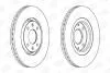 CITROEN Диск тормозной передн.Xantia,Xsara,Peugeot 306 93- CHAMPION 561705CH (фото 1)