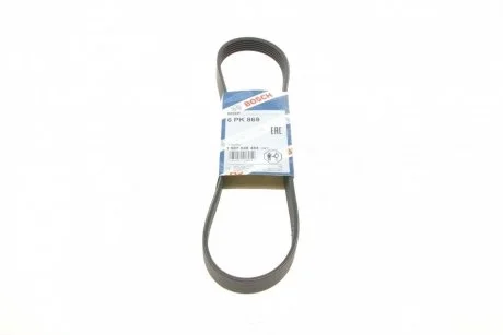 Ремінь генератора Citroen Berlingo/Jumpy/Fiat Scudo 1.9D 98-11/Peugeot Partner 96-15 (6PK869) BOSCH 1987948484