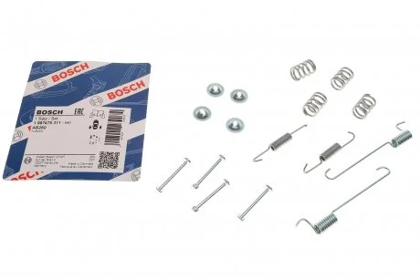 Гальмівні аксесуари (Монтажний комп-кт колодки) ROBERT BOSCH 1987475311