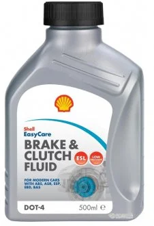 Гальмівна рідина Brake & Clutch fluid DOT4 ESL 0.5л SHELL AT59H