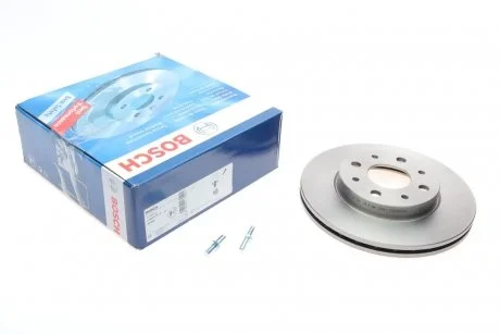 Диск гальмівний (передній) Fiat 500/Panda 03- (240.5x20) BOSCH 0986479121