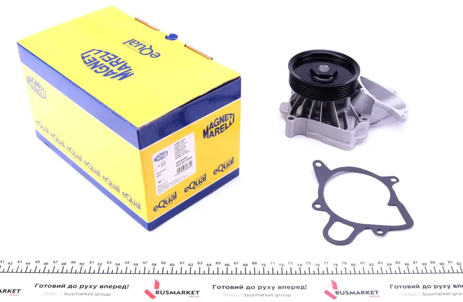 Помпа воды BMW 3/5/X3 02-13 (WPQ0053) MAGNETI MARELLI 352316170053 (фото 1)