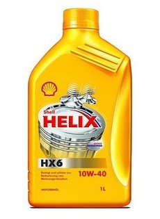 Масло моторное Helix HX6 10W-40 (1 л) SHELL 550039790