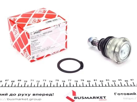Опора кульова (передня) Hyundai Accent I/II 94-05/ Elantra 00-06/ Kia Cerato 04-/ Rio 11- FEBI BILSTEIN 24907