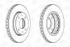 Диск гальмівний передній (кратно 2) Hyundai Elantra III (Xd) (00-06), Elantra III Saloon (Xd) (00-06) CHAMPION 562459CH (фото 1)