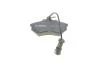 Колодки гальмівні (передні) Audi 80/100 -90 (з датчиком) BOSCH 0986466693 (фото 4)