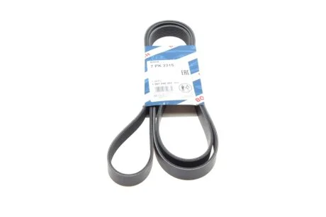 Ремінь генератора MB C-class (W203) 1.8 Kompressor 02-07 (7PK2315) BOSCH 1987946262