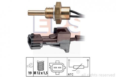 SAAB Датчик температуры охл. жидкости 9-3 2,0-2,3 -02 EPS 1.830.245