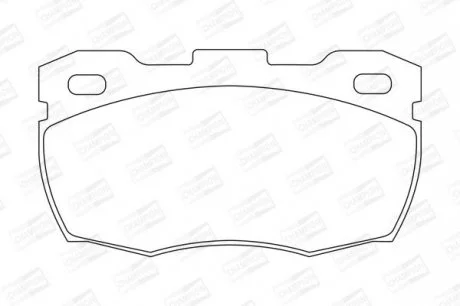 LANDROVER Тормозные колодки передн.Defender 90- CHAMPION 571827CH