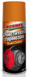 0.5л BRAKE CLEANER Очиститель тормозов (аэрозоль) RUNWAY RW6121
