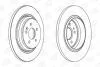 Диск гальмівний задній (кратно 2) MB M-Class (W163) CHAMPION 562323CH (фото 1)