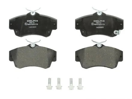 Гальмівні колодки, дискові Delphi LP1522