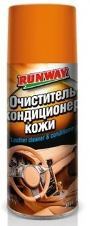 0.4л Очиститель кондиционер для кожи (аэрозоль) RUNWAY RW6124