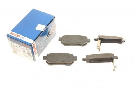 Колодки тормозные (задние) Honda Civic V/VI 91-01/CRX II/Prelude III 87-92/Rover 93-05 BOSCH 0986495256 (фото 1)