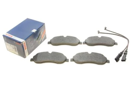 Колодки тормозные (передние) Ford Tourneo Custom/Transit Custom/Transit V363 12- (+датчики) (спарка) BOSCH 0986494845