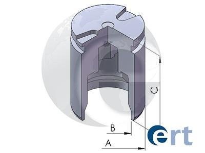 ERT Поршень суппорта MAZDA 6 02-, TOYOTA Corolla 00- AUTOFREN 150948-C (фото 1)