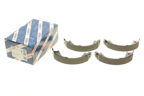 Колодки гальмівні (задні) Hyundai Tucson/Kia Sportage 2.0D 04- (барабанні) (167x27.5) BOSCH 0986487738