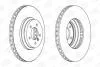 Диск тормозной передний BMW 3 (E90) 04-12, 3 Convertible (E93) 06-13 CHAMPION 562519CH-1 (фото 1)