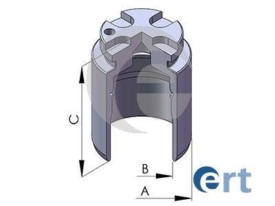 ERT Поршень суппорта HONDA Accord -89, 30mm LUCAS AUTOFREN 151078-C (фото 1)