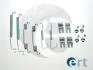 ERT Установочный к-кт тормозных колодок CITROEN C3 AUTOFREN 310035 (фото 1)