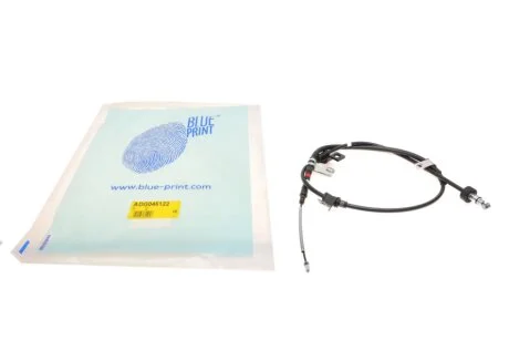 Трос ручника (задній) (L) Hyundai Getz/Click 01-12 (1610mm) BLUE PRINT ADG046122