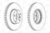 Гальмівний диск перед. BMW 5 (E39) 96- (324x30) CHAMPION 562384CH-1 (фото 1)