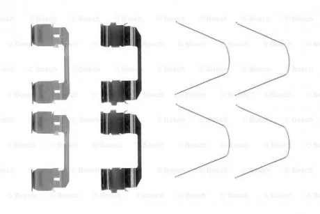 Гальмівні аксесуари (Монтажний комп-кт колодки) BOSCH 1987474466