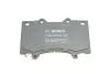 Колодки тормозные (передние) Nissan Patrol 10- BOSCH 0986494693 (фото 2)