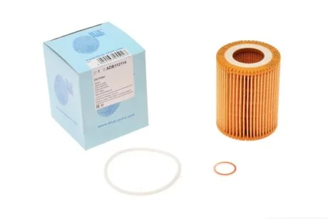 Фільтр масляний BMW 1 (F20/ F21)/ 3 (F30/ F31) 114-320 i 11- BLUE PRINT ADB112114