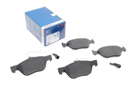 Колодки гальмівні (передні) Alfa Romeo 145/146/156/GT/GTV/Spider/Fiat Bravo 95-05 BOSCH 0986494004