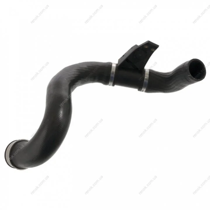 Патрубок інтеркулера Sprinter 2.7 CDI 00-06 (OM612.981) (+кронштейн) FEBI BILSTEIN 100242 (фото 1)