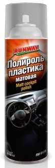 Полироль пластика матовая аэрозоль RUNWAY RW6129
