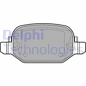 Гальмівні колодки, дискові DELPHI Delphi LP2475