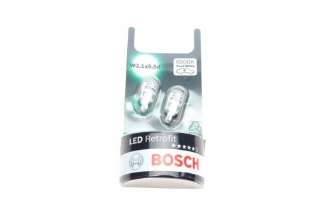 Автолампа W5W 12V 5W W2.1x9.5d LED Retrofit BL BOSCH 1987301505