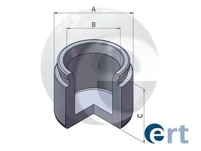 Фото 1 - ert поршень суппорта mitsubishi galant -92 AUTOFREN 151038-C ERT Поршень суппорта MITSUBISHI GALANT -92 AUTOFREN 151038-C (фото 1)