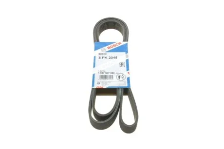 Ремінь генератора MB Atego OM906/S-class (W221) (OM642) 05-13 (8PK2050) BOSCH 1987947066