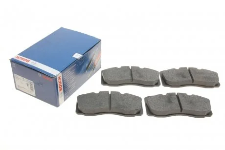 Колодки гальмівні (передні) Iveco Daily IV/V/VI 06- BOSCH 0986494257