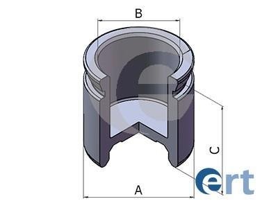 ERT Поршень суппорта AUDI 100 -83, 48mm AUTOFREN 151141-C (фото 1)