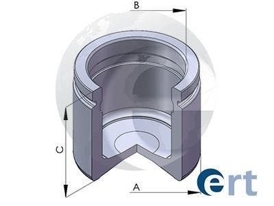 ERT Тормозной суппорта FORD FIESTA -03 AUTOFREN 150169-C