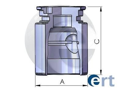 ERT Поршень суппорта OPEL ASTRA G 01- AUTOFREN 150766-C (фото 1)