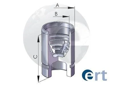 ERT Поршень суппорта MAZDA 323 91- AUTOFREN 150553-C