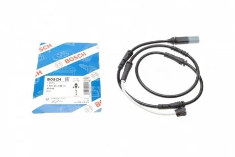 Датчик износа тормозных колодок (задних) BMW 5 (F10)/6 (F06/F13) 10- (L=1000mm) BOSCH 1987474548