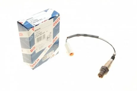 Лямбда-зонд (кількість дротів 4, 422мм) CHEVROLET EPICA FORD FIESTA IV, FIESTA V, FIESTA VI, FIESTA/MINIVAN, FOCUS I, FOCUS I/KOMBI, FUSION, KA, MONDEO III, TOURNEO CONNECT 1.25-5.4 08.95- 0 258 986 603 BOSCH 0258986603