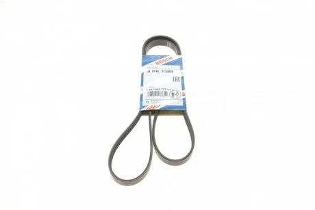 Ремінь генератора Toyota Land Cruiser 200 4.5 D-4D 07-/Man TGL/TGL 4.7/6.9 05- (4PK1389) BOSCH 1987945707