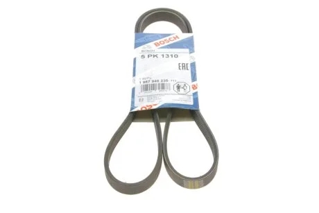 Ремінь генератора MB A-Class 1.6/1.8/2.0 CDI 04-12 (5PK1310) BOSCH 1987946235