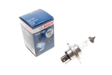 Автолампа HS1 12V 35/35W PX43t Pure Light BOSCH 1987302104