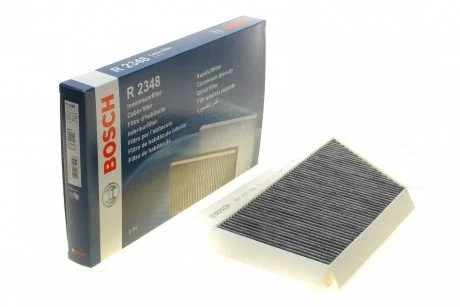 Фільтр салону Peugeot 206 98- (вугільний) BOSCH 1987432348