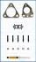 Комплект прокладок турбины GARRETT NISSAN QASHQAI (J11, J11_) 13-, QASHQAI / QASHQAI +2 (J10, JJ10) AJUSA JTC11592 (фото 2)